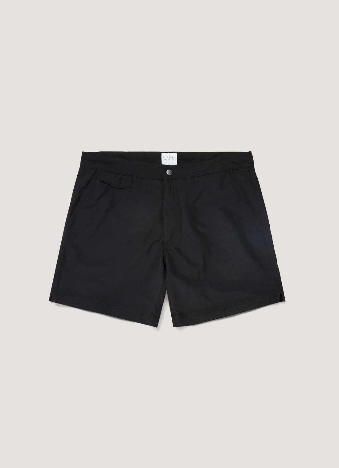 Badeshorts mit Druckknopf
