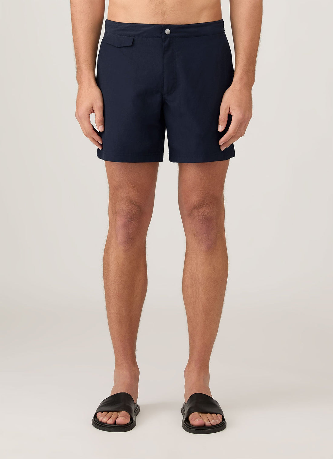 Badeshorts mit Druckknopf