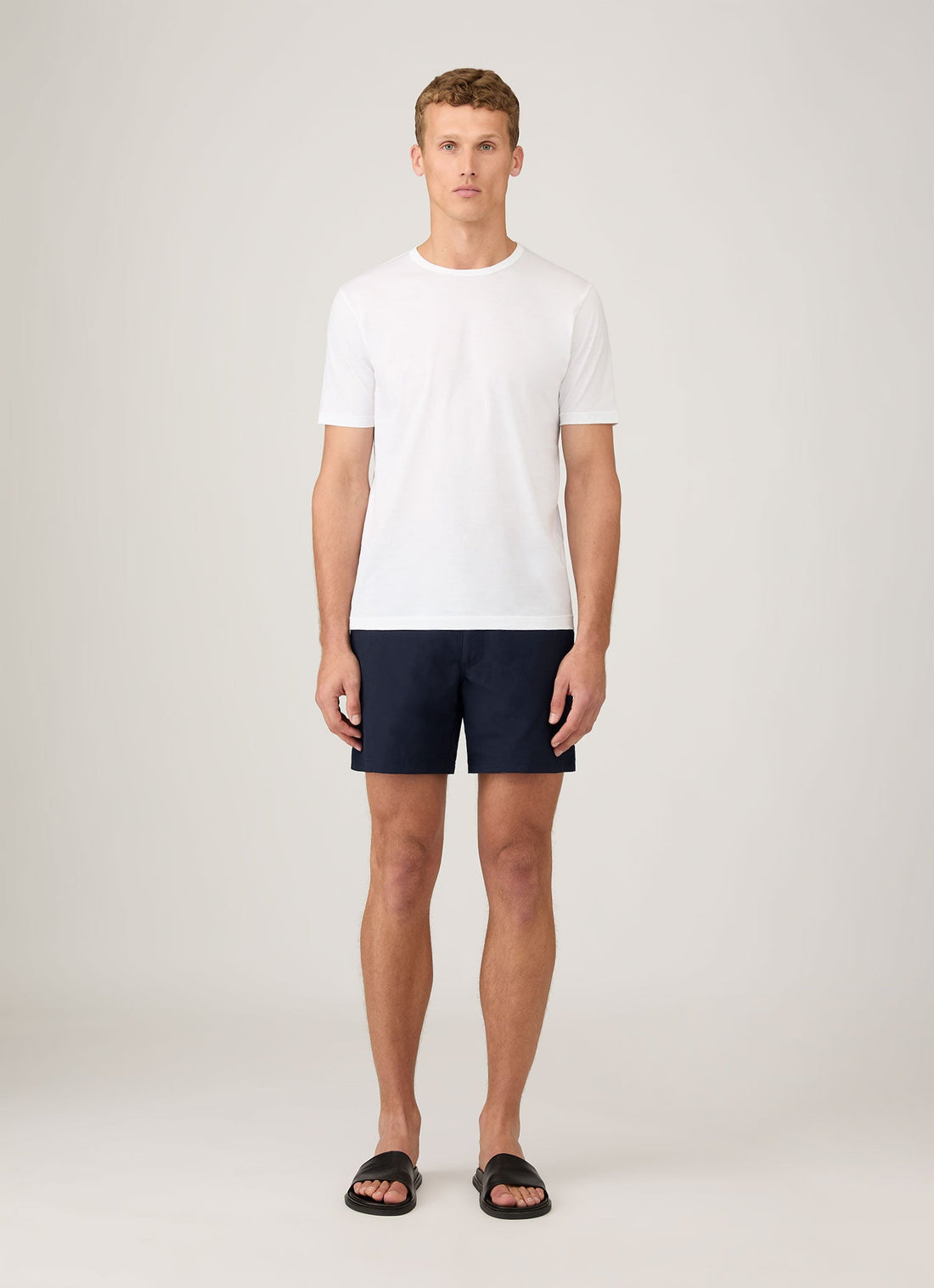 Badeshorts mit Druckknopf