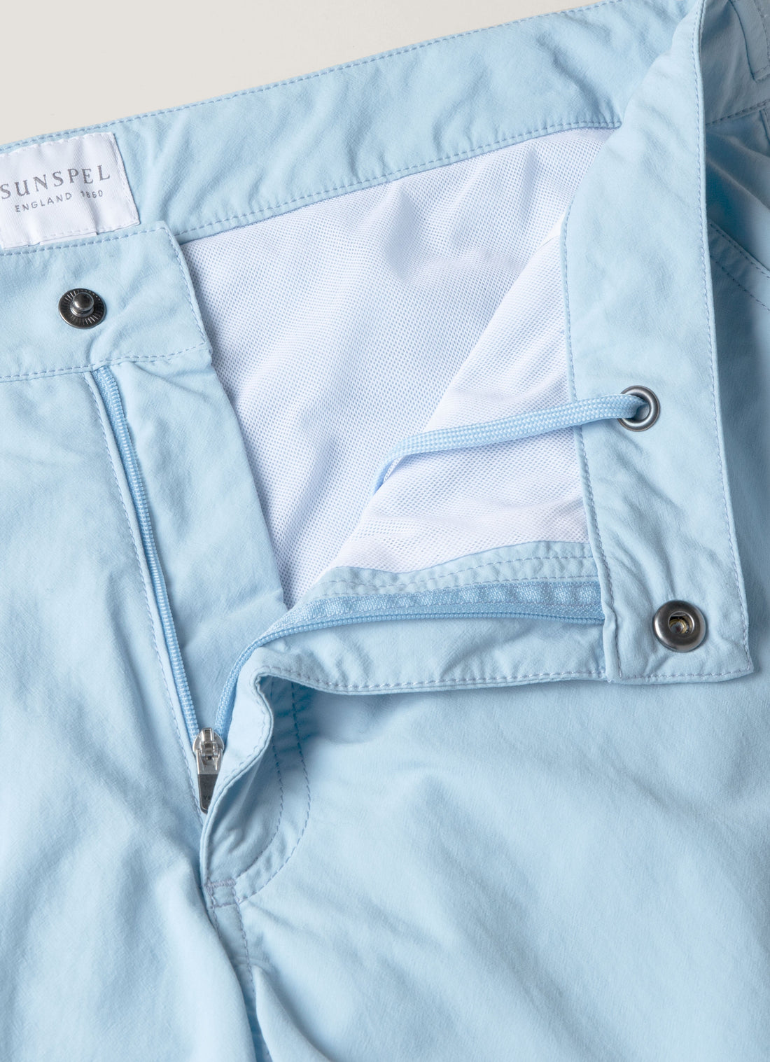 Badeshorts mit Druckknopf