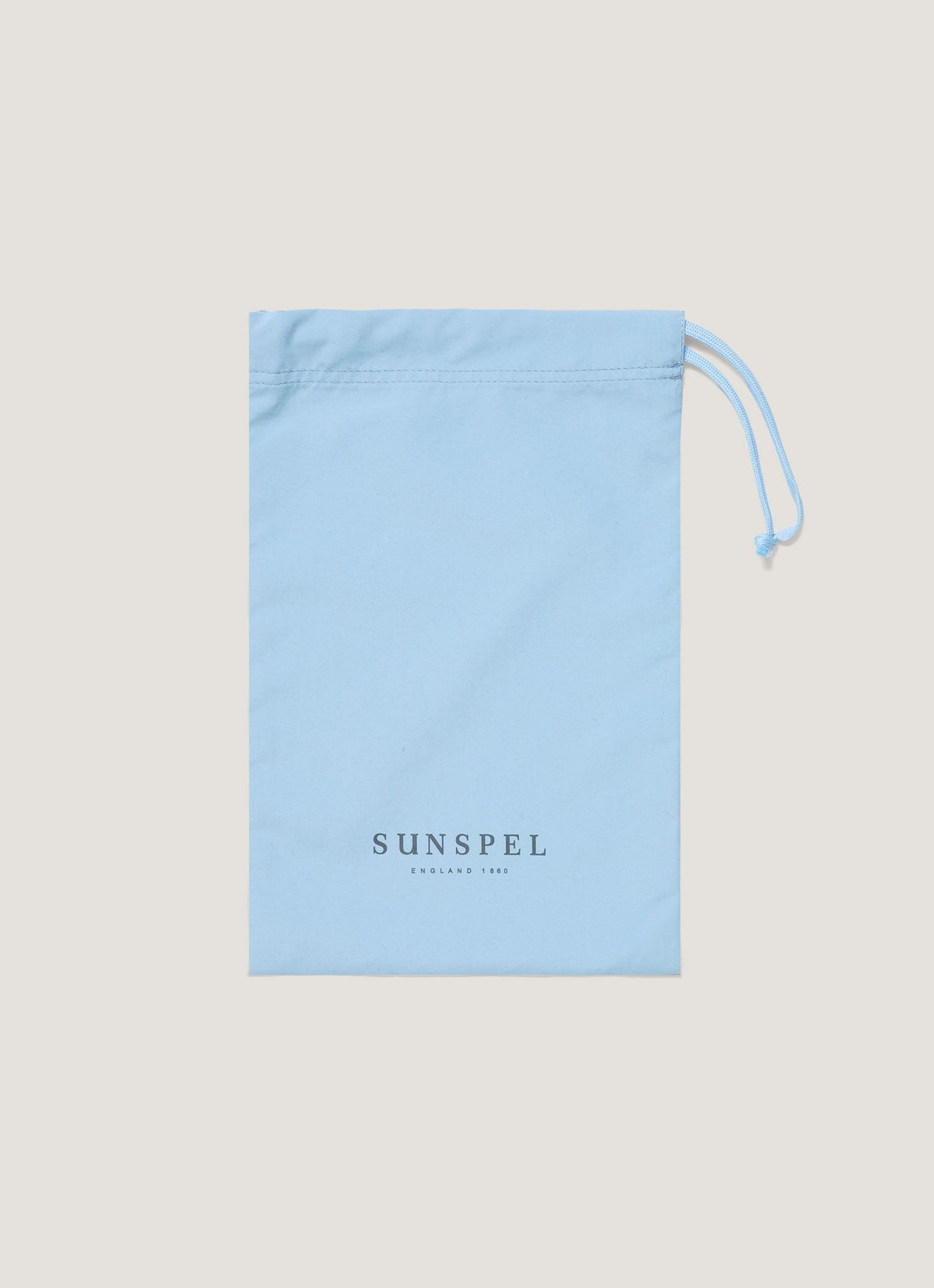 Men's Drawstring Swim Shorts in Light Blue
