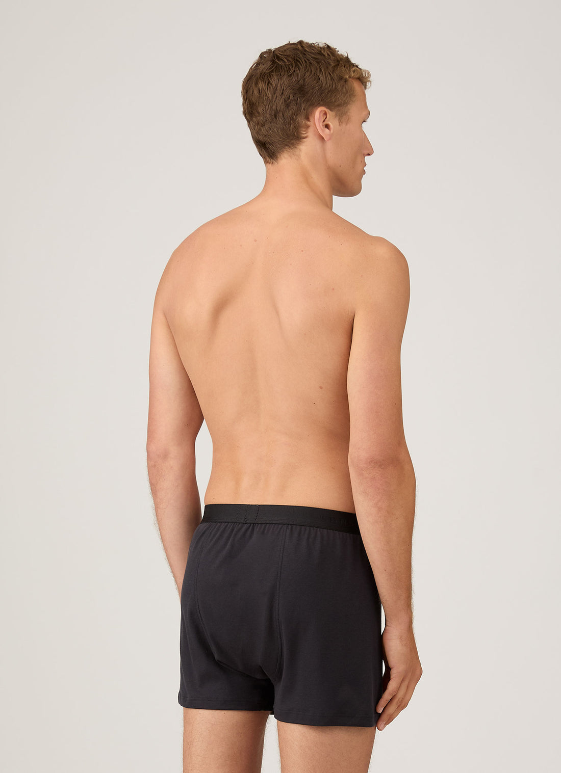 Sea Island Baumwolle Boxershorts mit Knopf