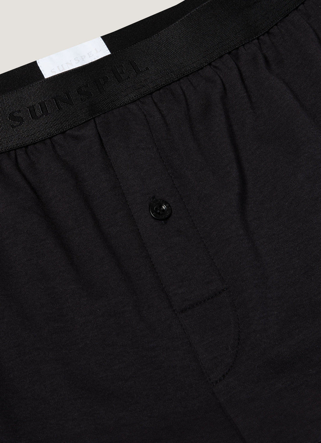 Sea Island Baumwolle Boxershorts mit Knopf