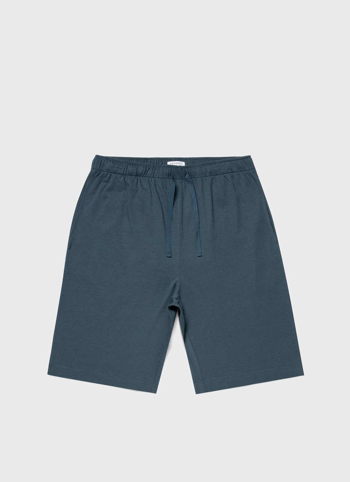 Men's Cotton Modal Lounge Shorts in Dark Petrol