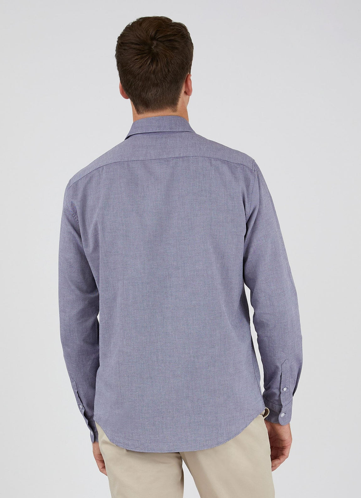 Men's Oxford Shirt in Light Blue