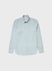 Men's Linen Shirt in Laurel