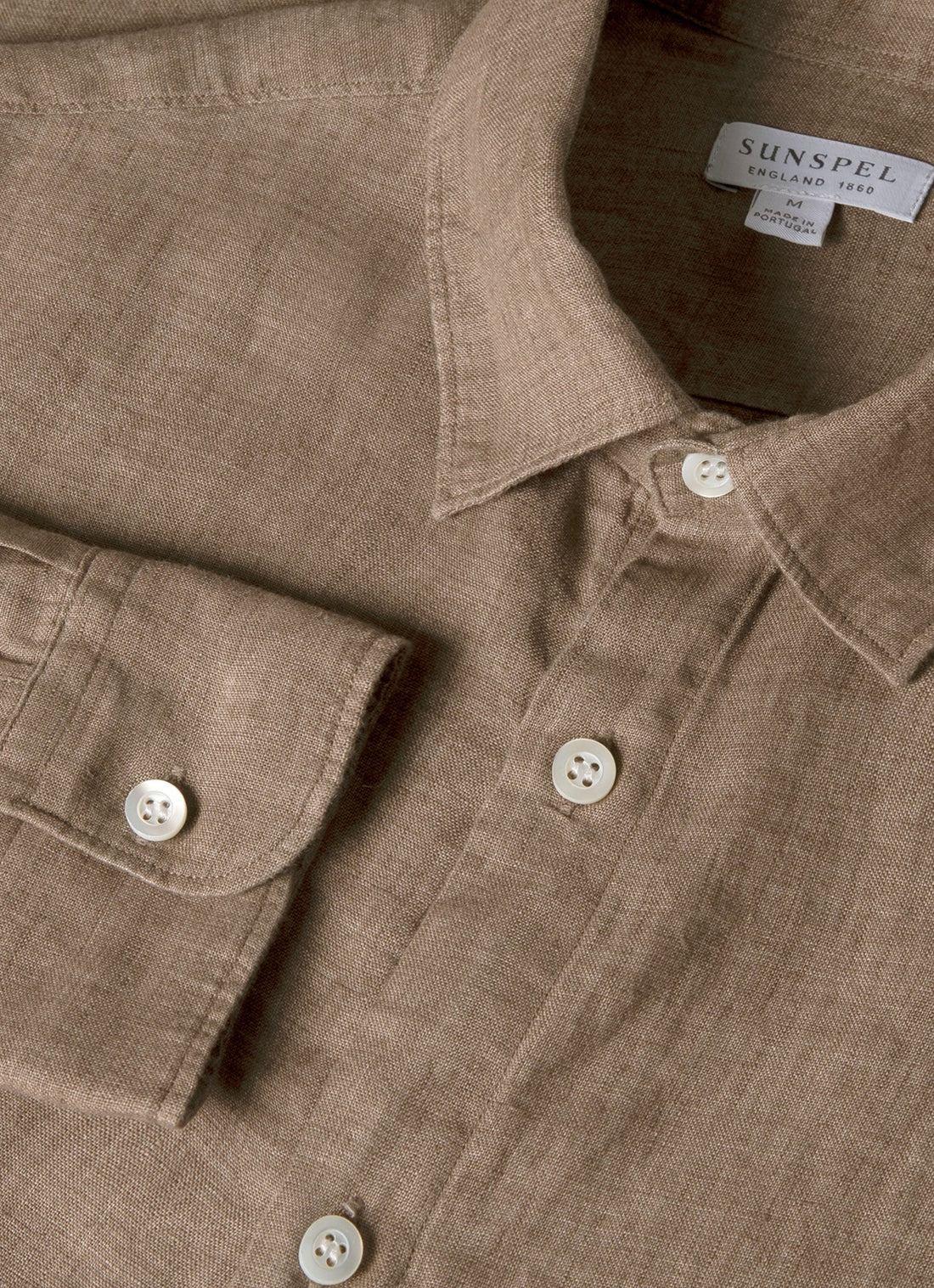 Men's Linen Shirt in Dune