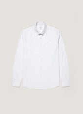 Men's Button Down Oxford Shirt in White