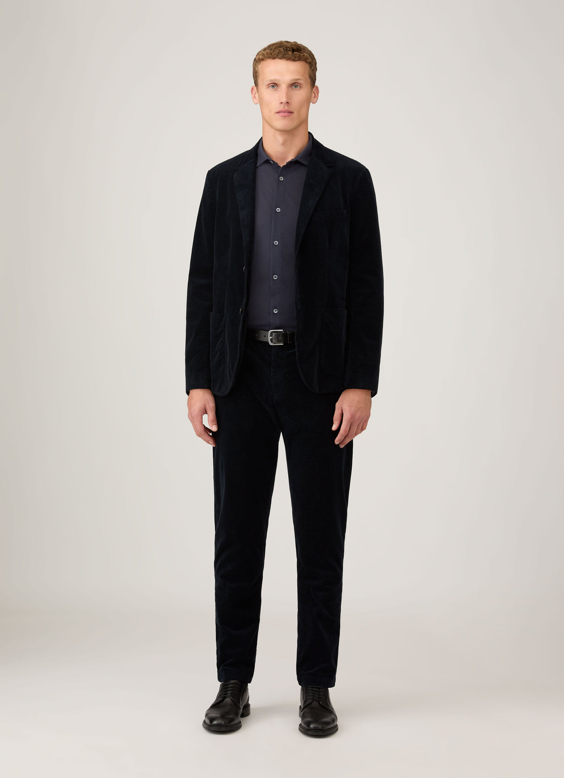 Men's Formal Riviera Shirt in Navy