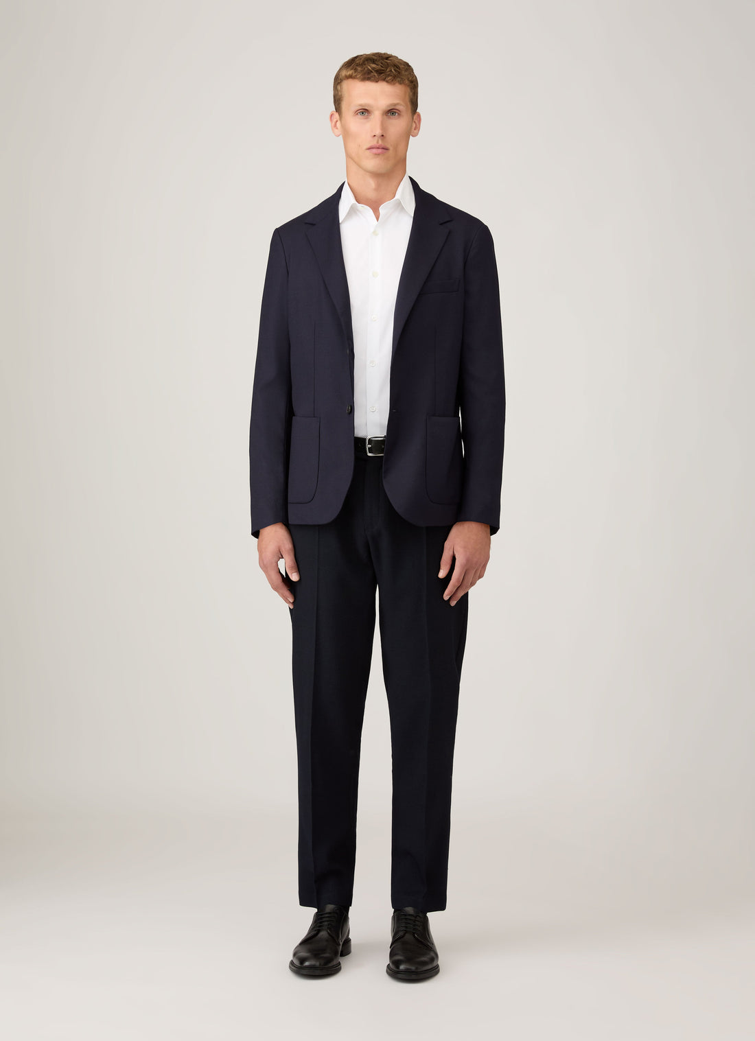 Men's Sea Island Cotton Shirt in White