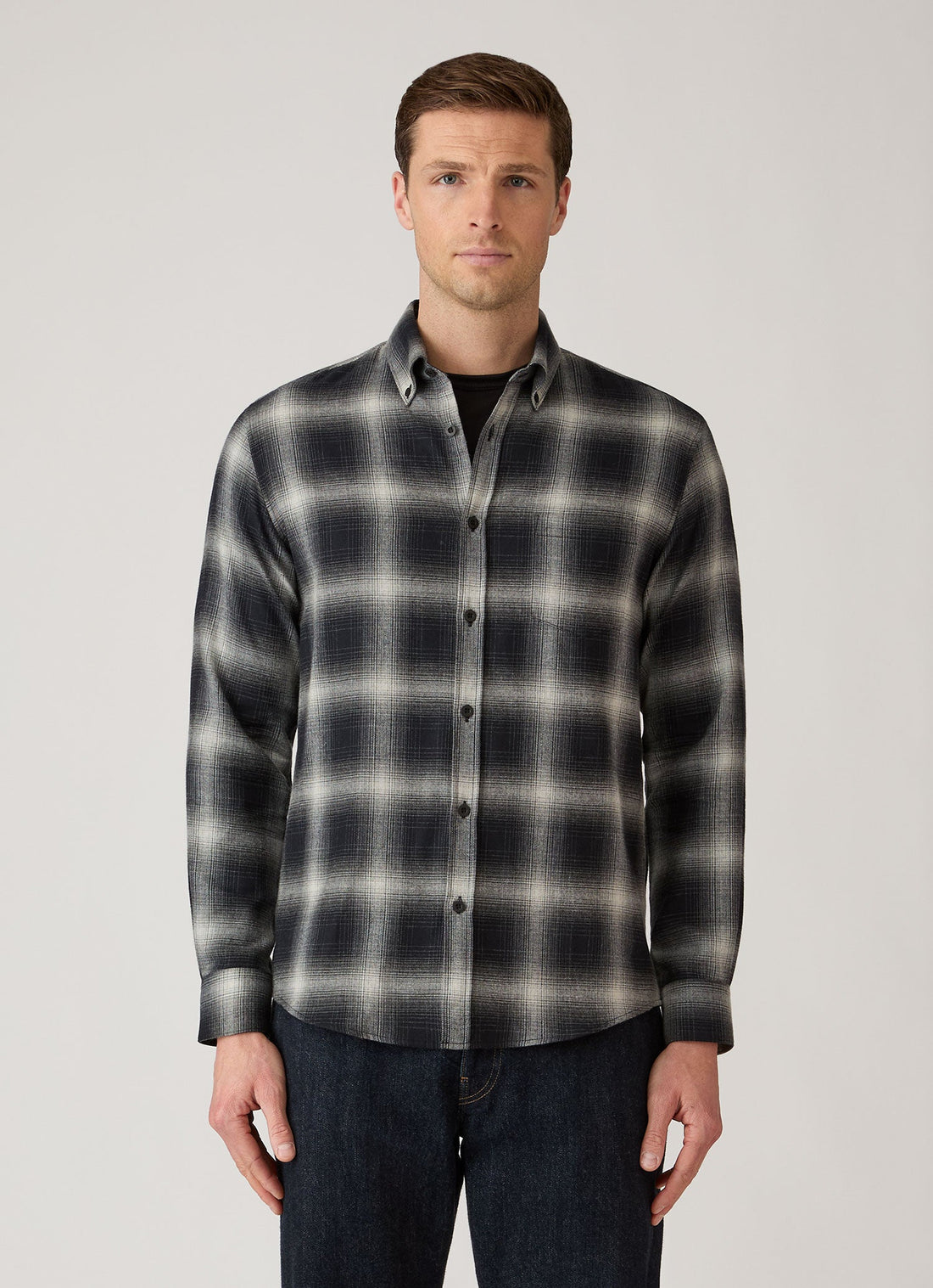 Button-Down Flanellhemd