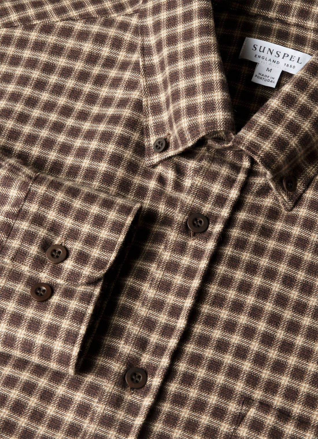 Button‑Down Flanellhemd