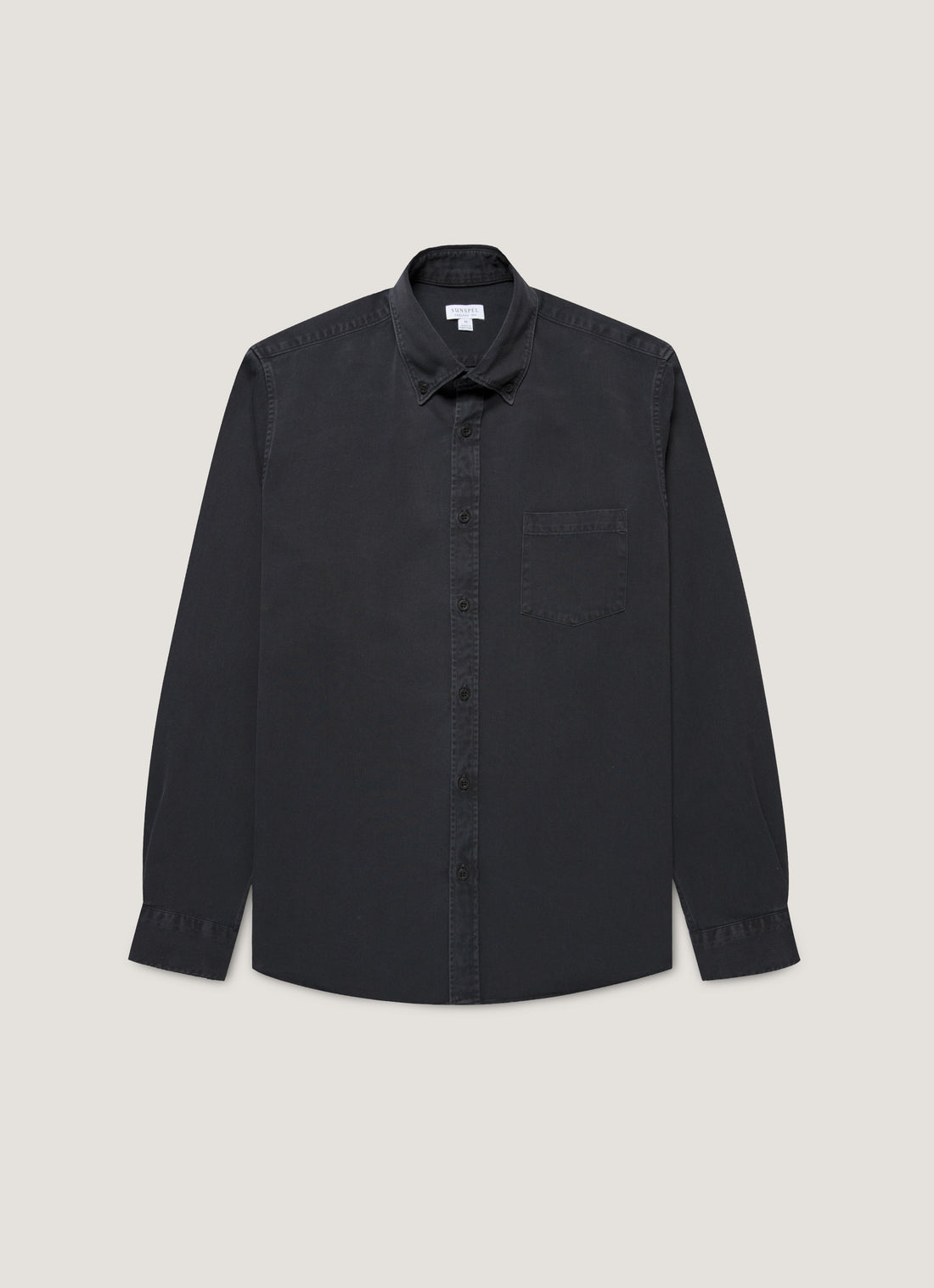 Button-Down Köperhemd