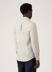Men's Button Down Oxford Shirt in Light Khaki