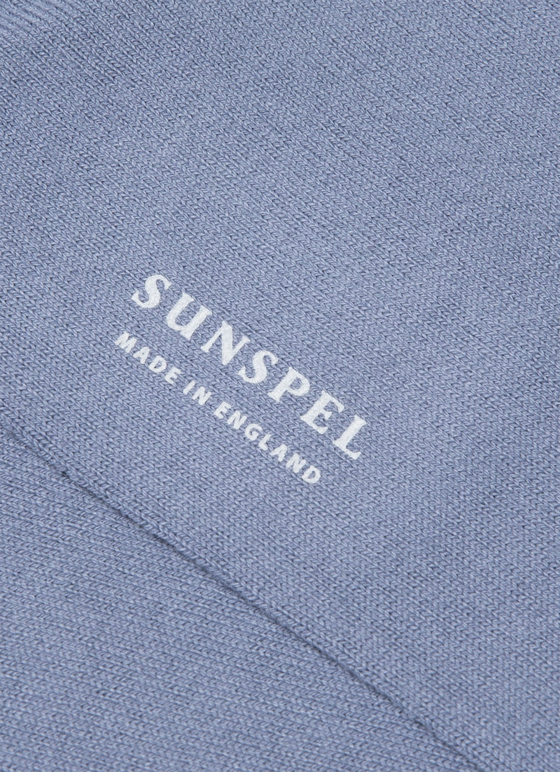 Men's Cotton Socks in Vintage Blue