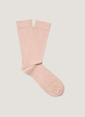 Men's Cotton Socks in Pale Pink