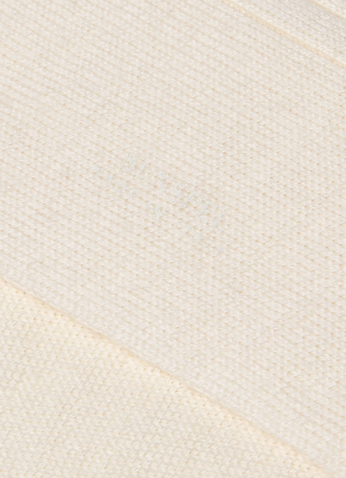 Men's Merino Wool Ribbed Socks in Archive White