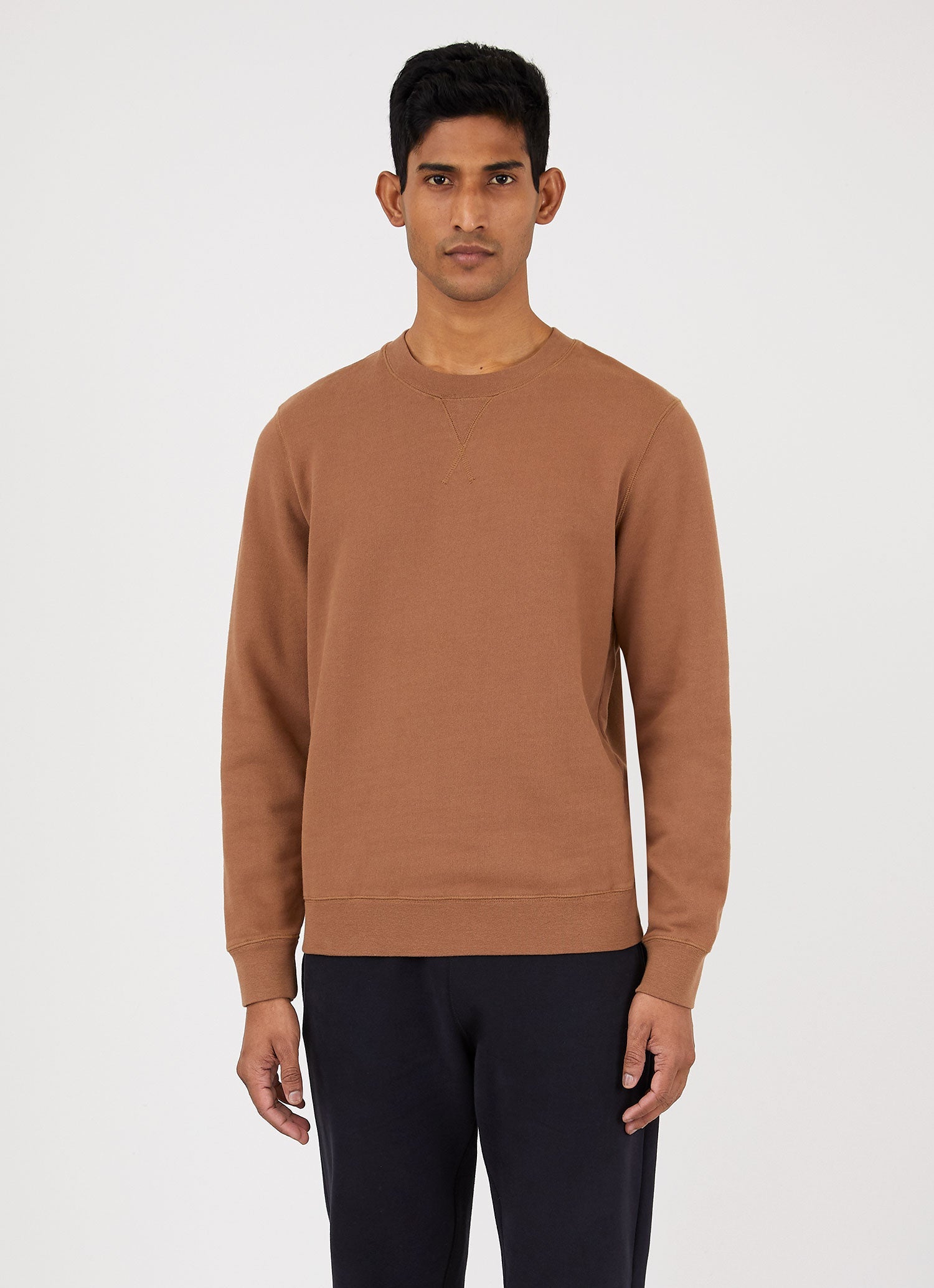 Men's Loopback Sweatshirt in Mushroom