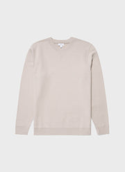 Men's Loopback Sweatshirt in Light Sand