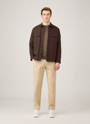 Men's Loopback Sweatshirt in Bark