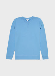 Men's Loopback Sweatshirt in Mid Blue
