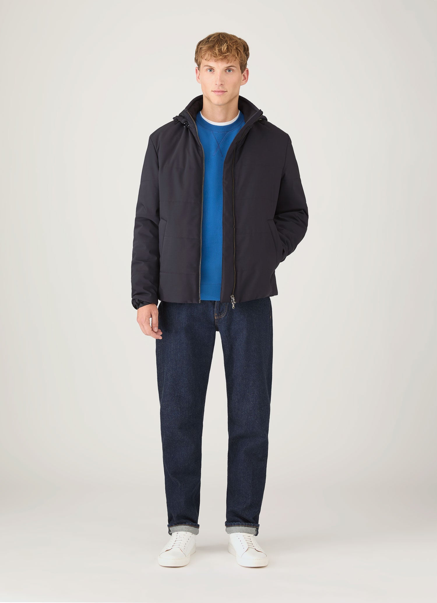 Men's Loopback Sweatshirt in Cobalt