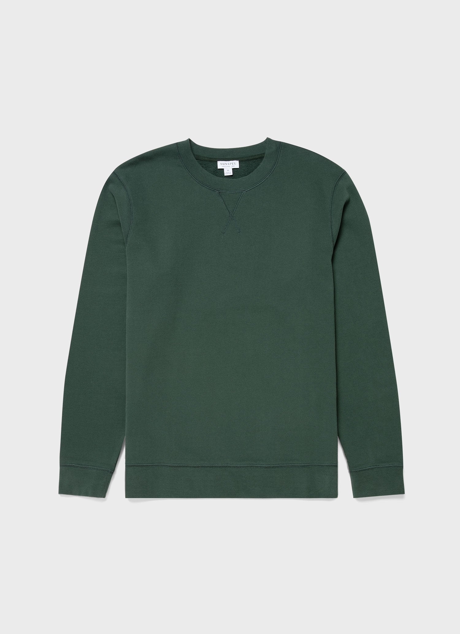 Men's Loopback Sweatshirt in Dark Green
