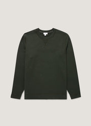 Men's Loopback Sweatshirt in Dark Green