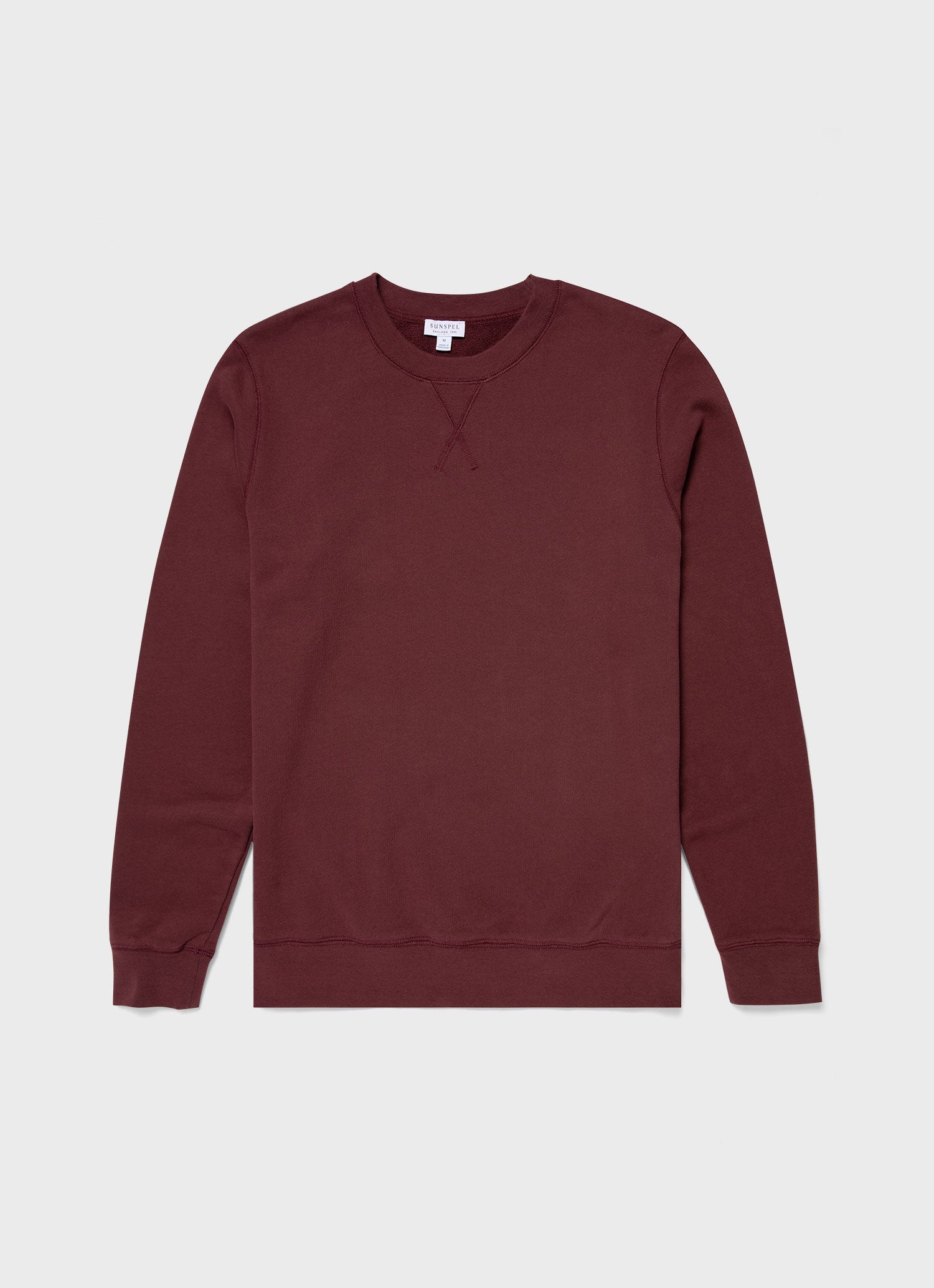 Men's Loopback Sweatshirt in Oxblood