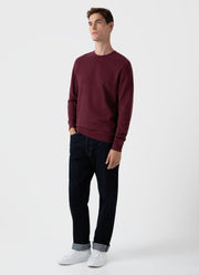 Men's Loopback Sweatshirt in Vino
