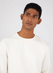 Men's Loopback Sweatshirt in Archive White