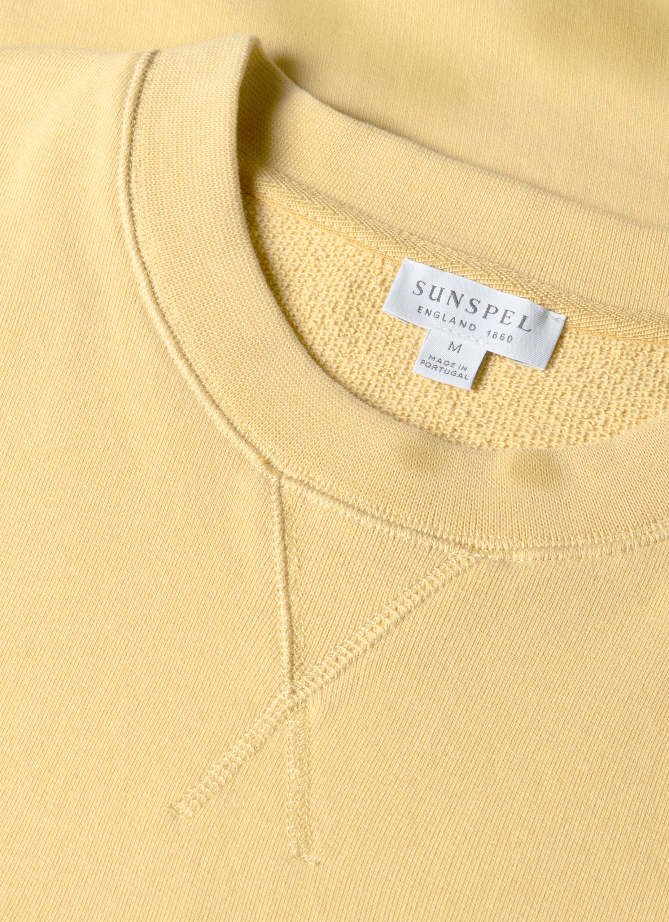 Men's Loopback Sweatshirt in Dusty Yellow