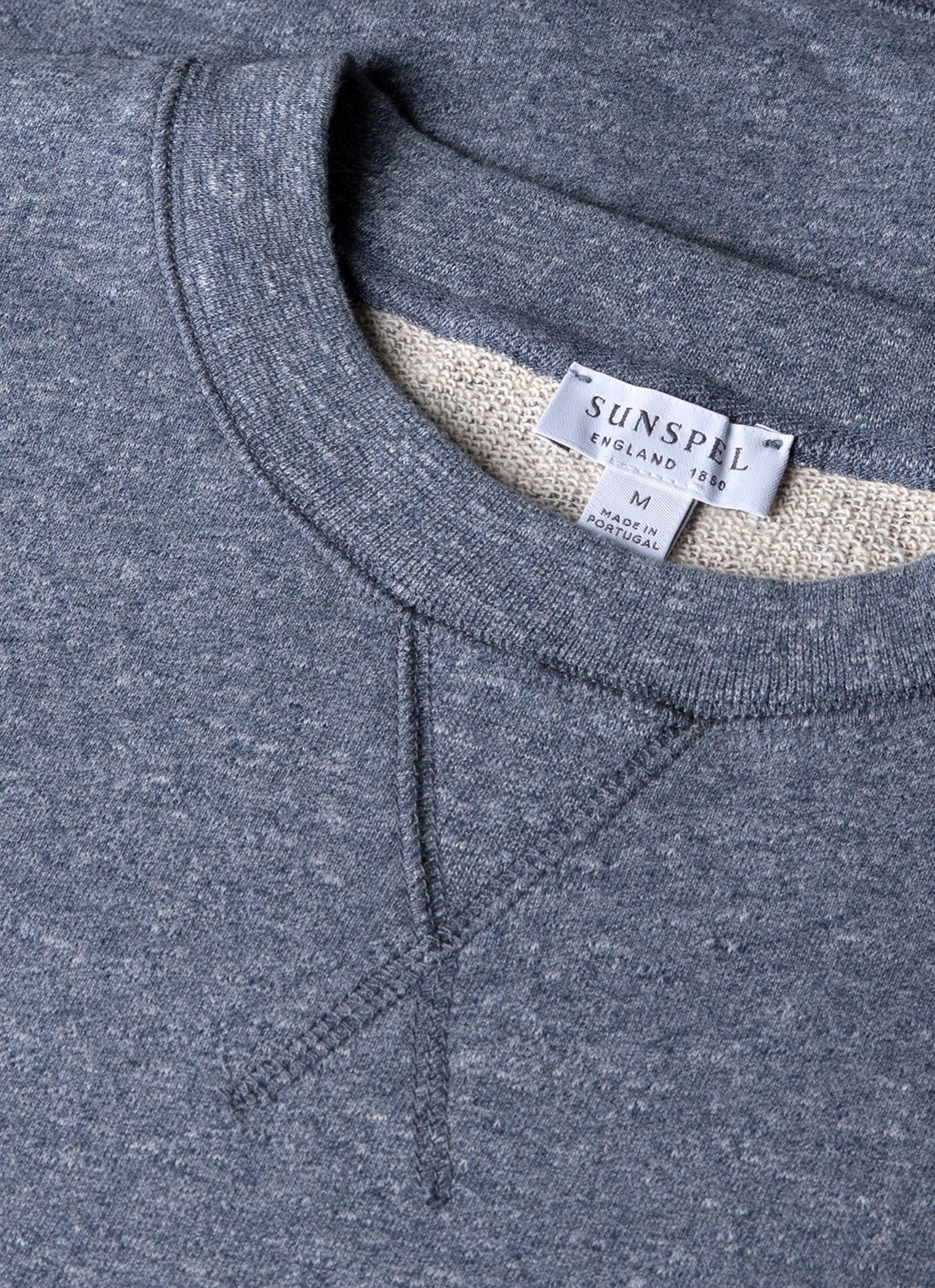 Men's Loopback Sweatshirt in Navy Twist