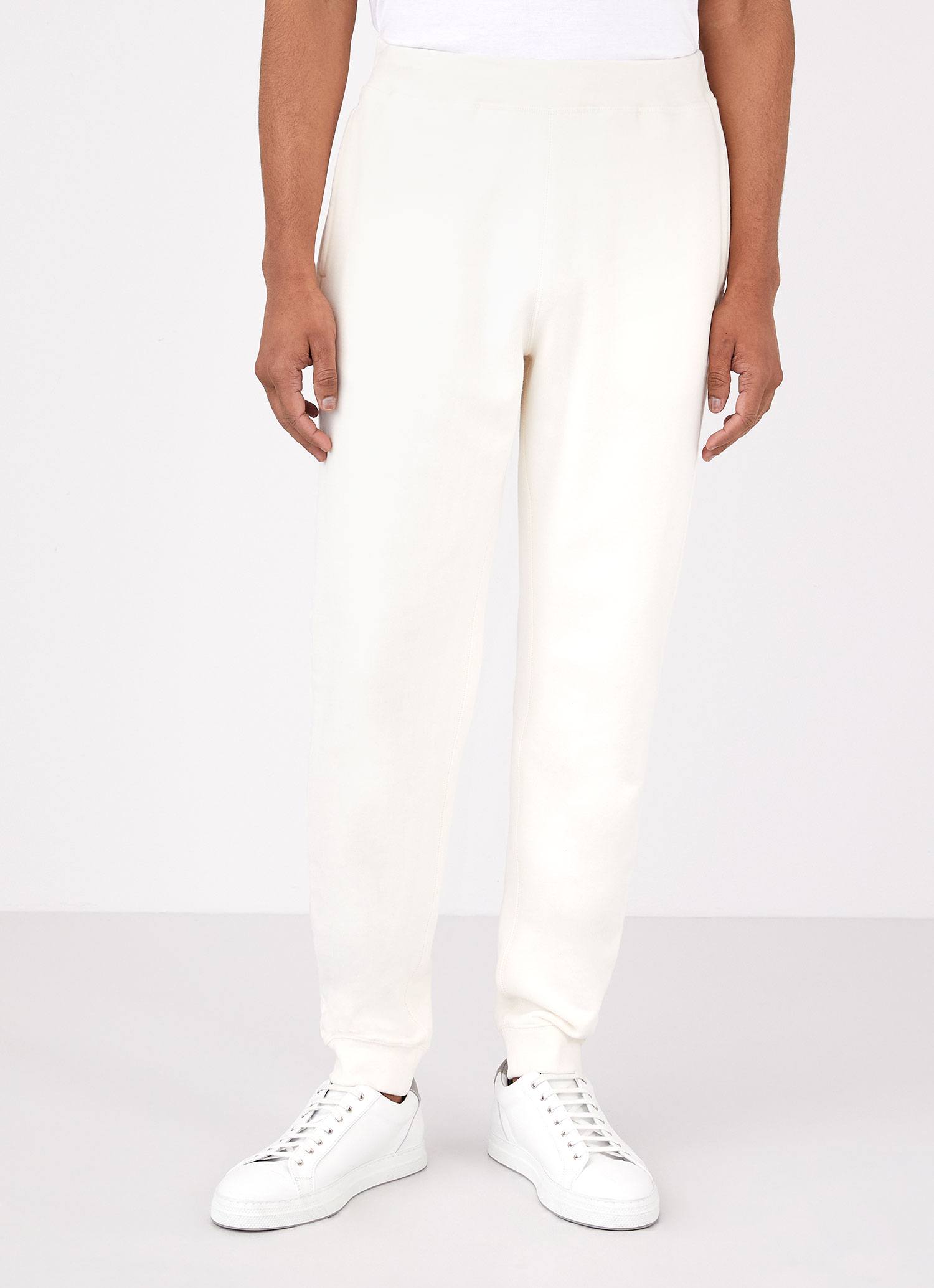 Men's Loopback Sweatpants in Archive White