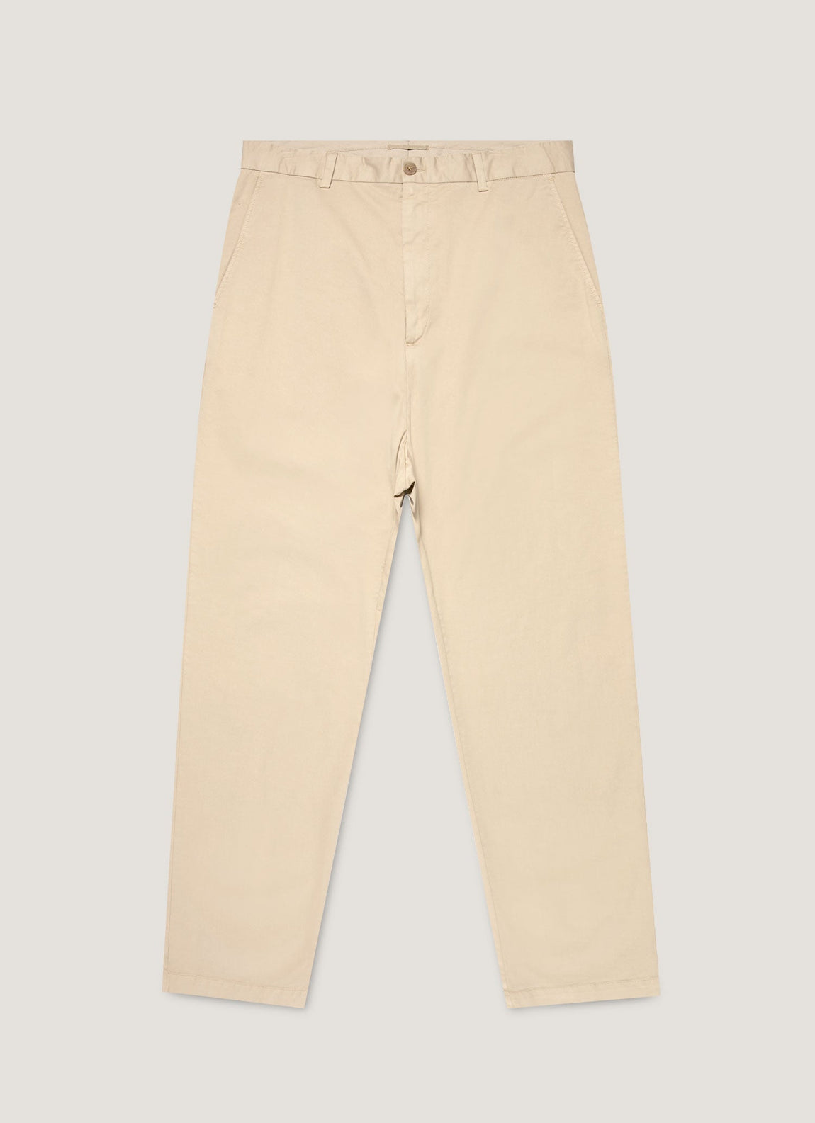 Men's Regular Fit Chino in Light Stone