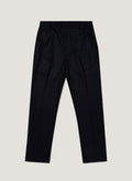 Men's Boiled Wool Trouser in Navy