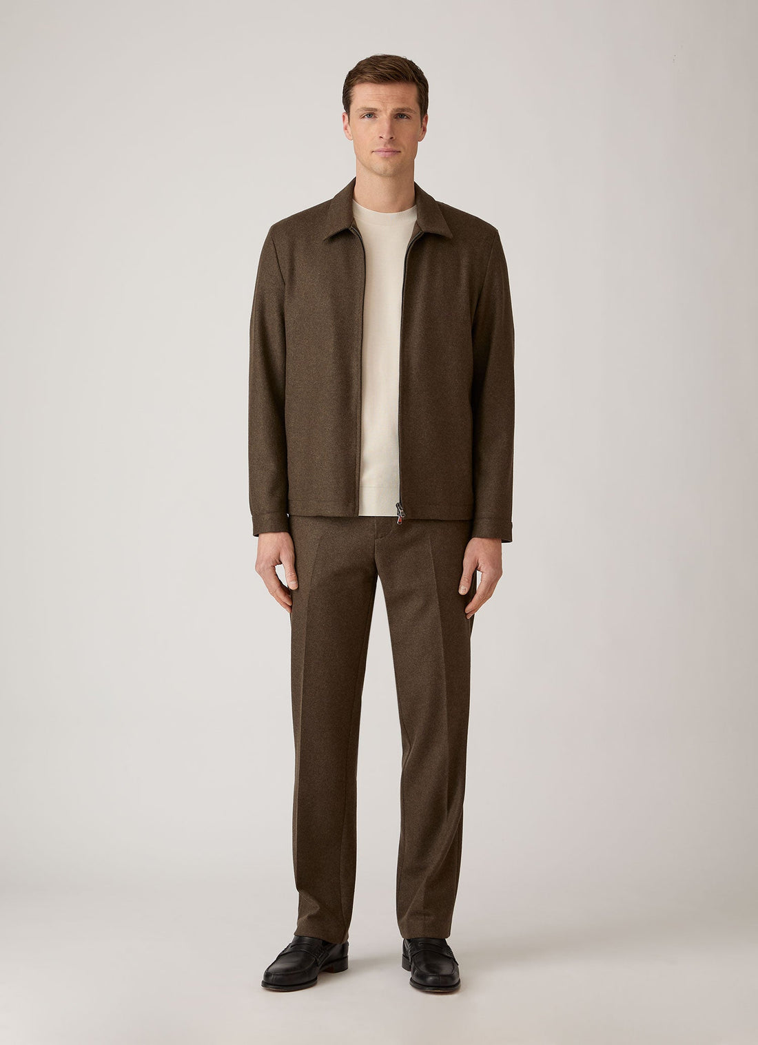 Boiled Wool Trouser