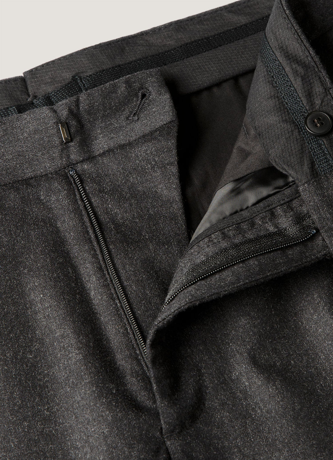 Flanellhose aus Wolle und Kaschmir