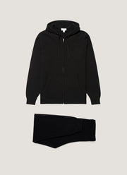 Men's Cashmere Lounge Set in Black