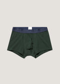 Men's Stretch Cotton Trunks in Seaweed