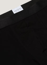 Men's Stretch Cotton Trunks 3-Pack in Black