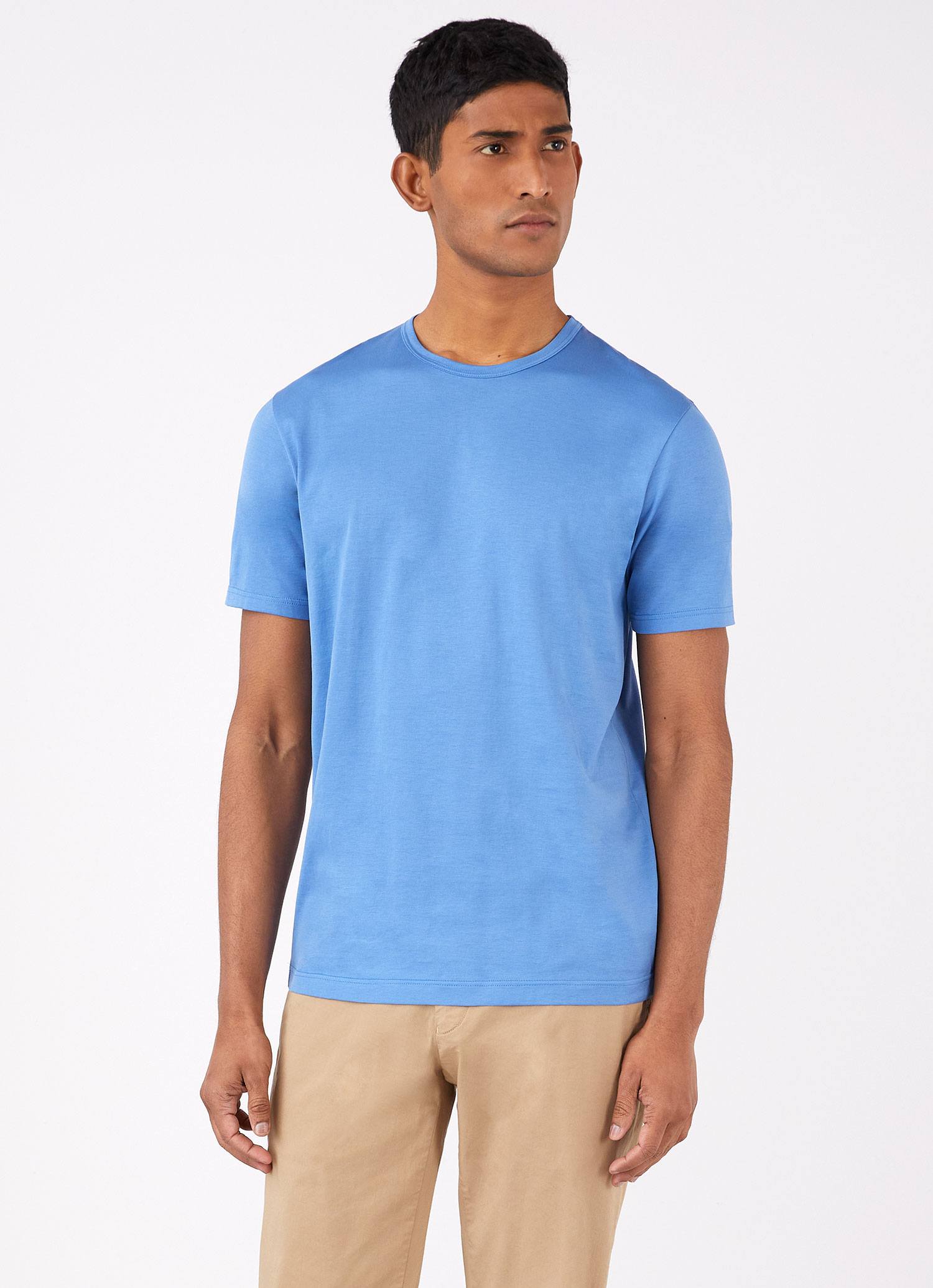 Men's Classic T-shirt in Lake Blue