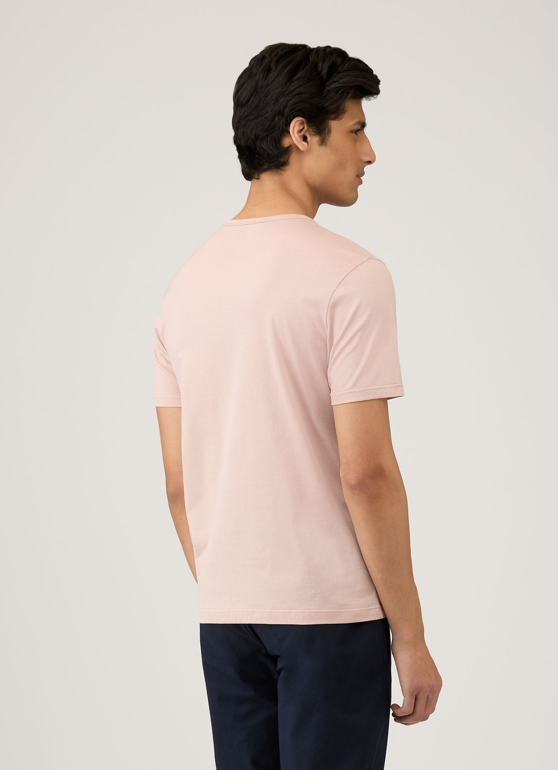 Men's Classic T-shirt in Pale Pink