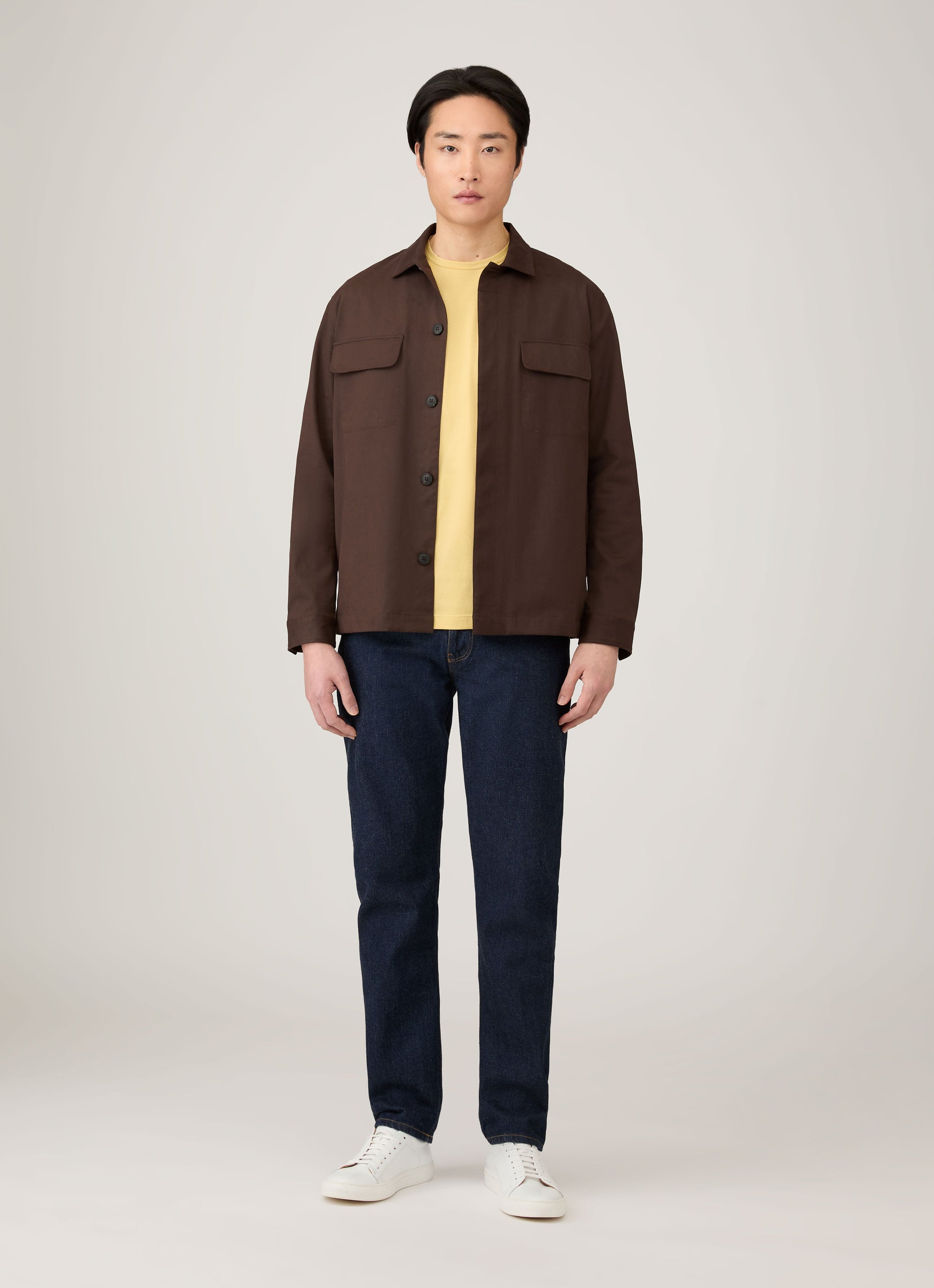 Men's Classic T-shirt in Dusty Yellow