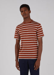 Men's Classic T-shirt in Spice / Ecru