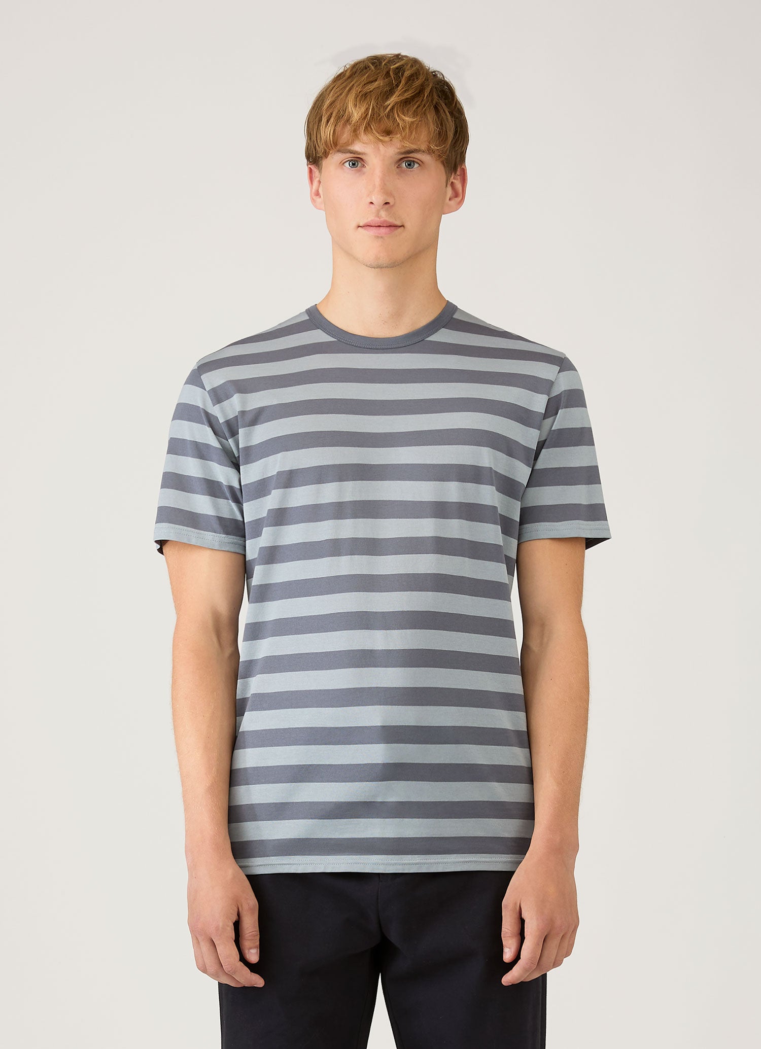 Men's Classic T-shirt in Stone Blue/Slate Blue