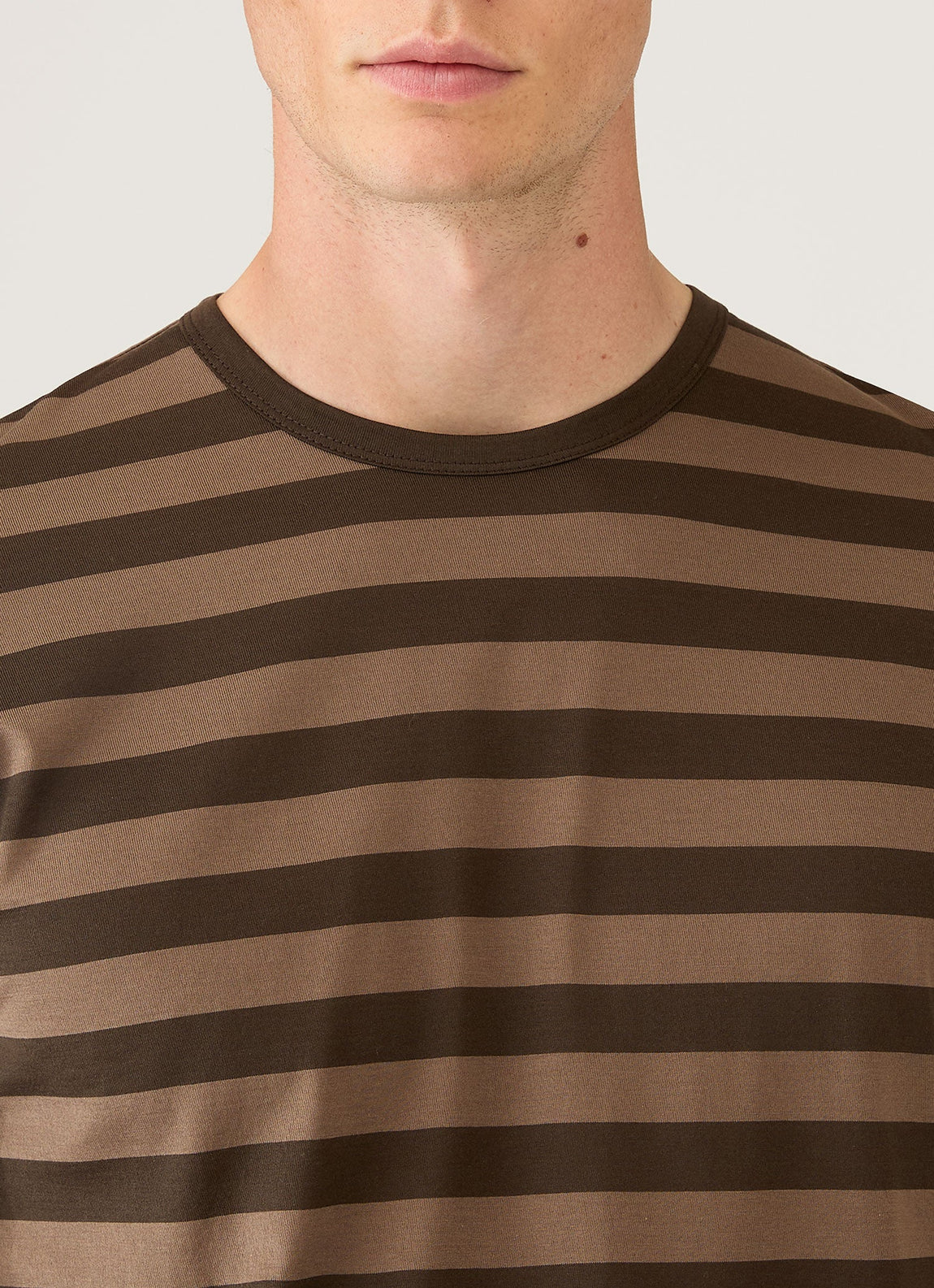 Men's Classic T-shirt in Dark Cedar/Dark Chocolate