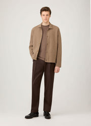 Men's Long Sleeve Classic T-shirt in Bark