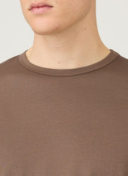 Men's Long Sleeve Classic T-shirt in Bark