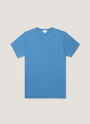 Men's Riviera Midweight T-shirt in Mid Indigo Wash